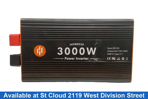 Homkeep 3000watt Power Inverter Black Power Inverter