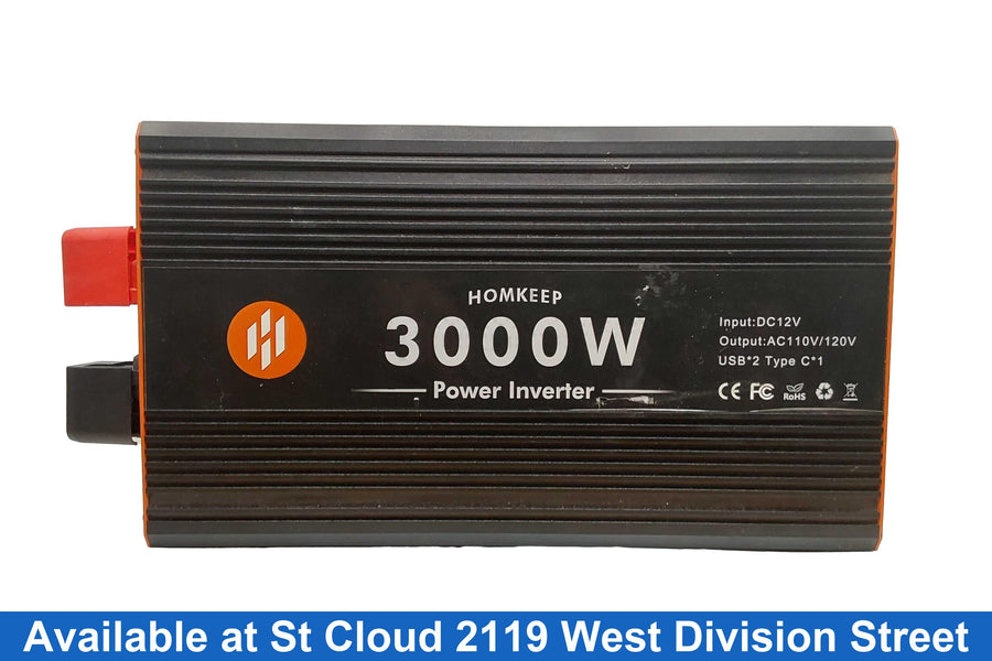 Homkeep 3000watt Power Inverter Black Power Inverter