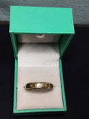 Ring - Wedding Band - Yellow Gold 10k (.417) 5.5 grams Size 12.5