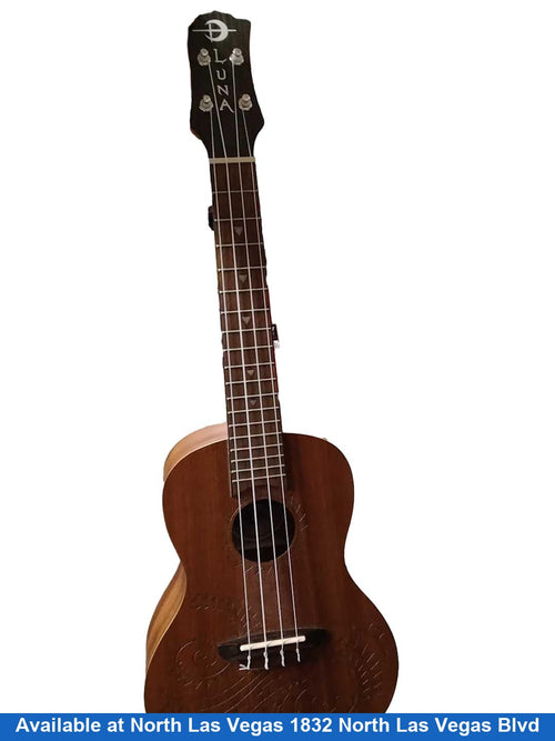 Luna Uke Tc Mah Brown Ukulele