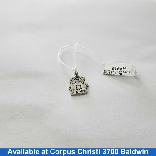 Symbol Pendant - Silver 1.7 grams