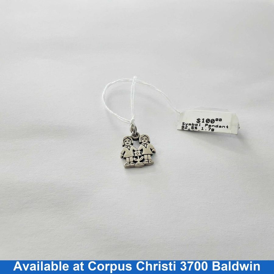 Symbol Pendant - Silver 1.7 grams