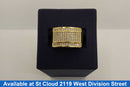 Men's Ring - Yellow Gold 10k (.417) 5.44 grams Size 8
