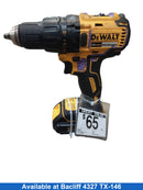 Dewalt Dcd777 Yellow Cordless Standard Drill