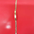 ID Bracelet - Yellow Gold 14k (.585) 22.2 grams 8 inch
