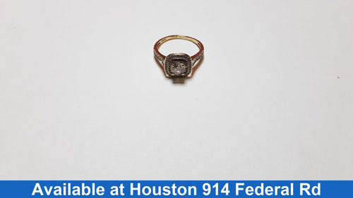 Women's Ring - Yellow Gold 10k (.417) 2.9 grams Size 10