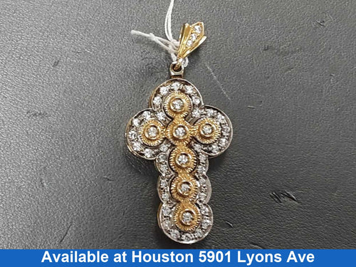 Religious Pendant - Yellow Gold 14k (.585) 7.4 grams
