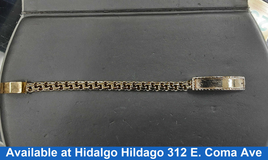 ID Bracelet - Yellow Gold 10k (.417) 42 grams 9 inch
