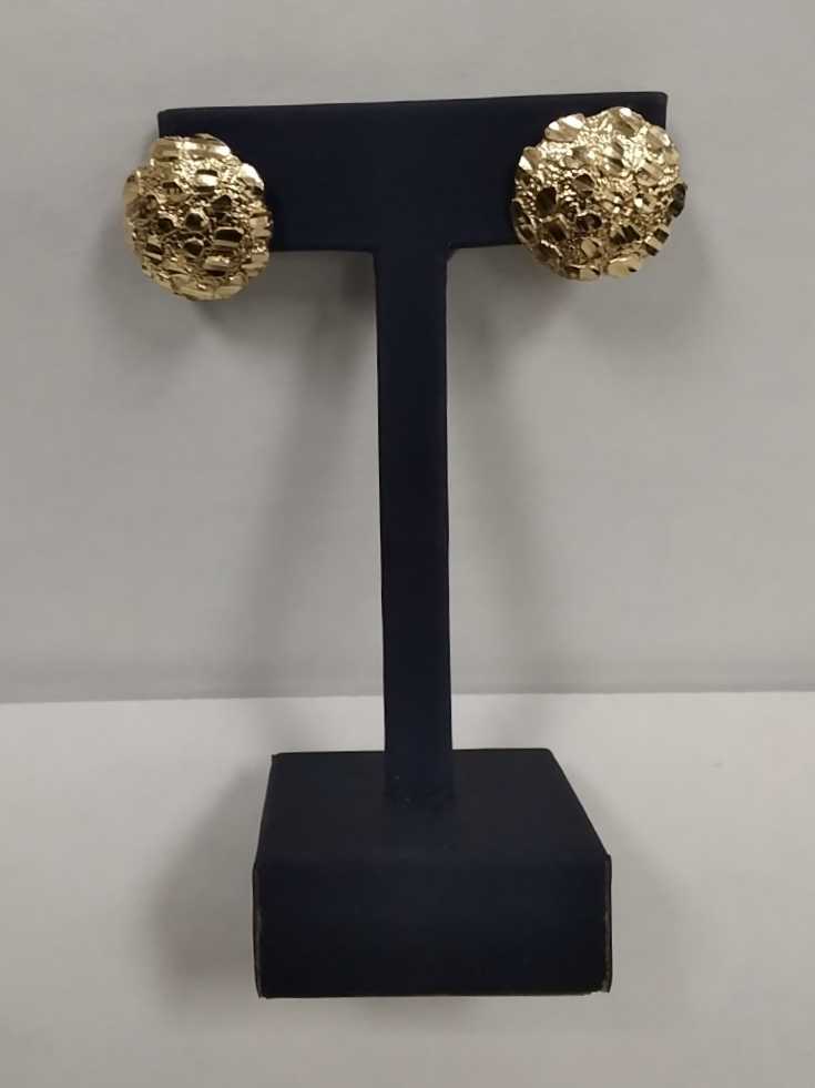 Filigree Earrings - Yellow Gold 10k (.417) 2.9 grams