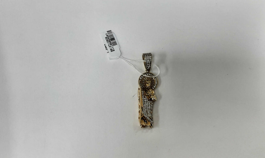 Religious Pendant - Yellow Gold 10k (.417) 5.9 grams