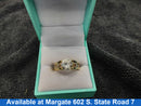 Women's Ring - Yellow Gold 14k (.585) 7.3 grams Size 8