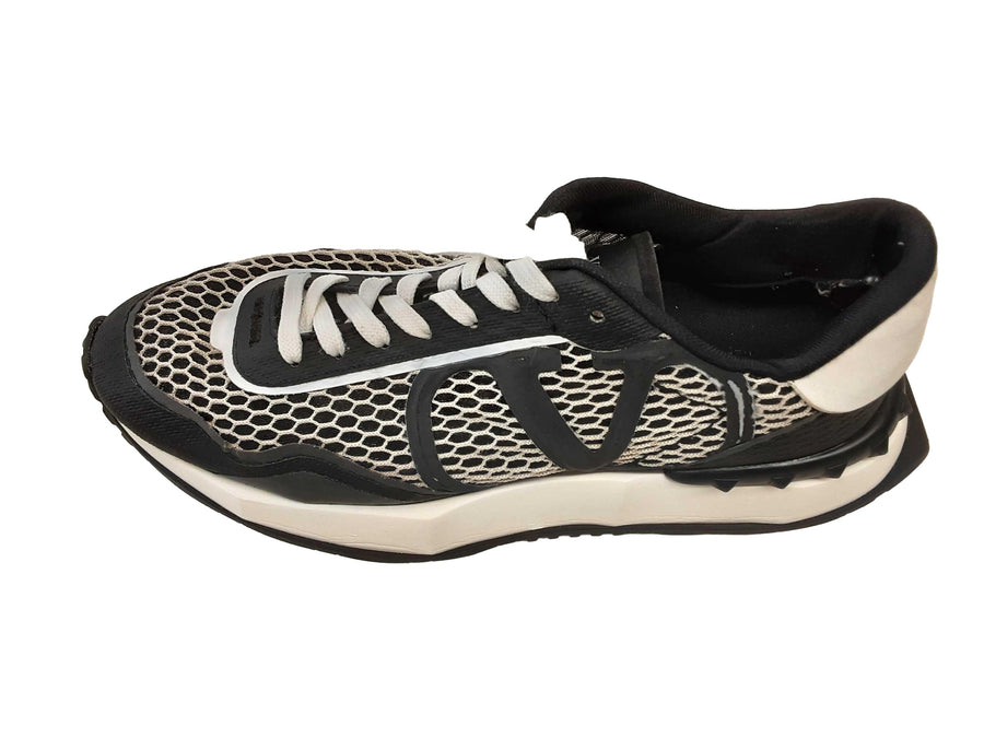 Valentino Netrunner Lace Up Black