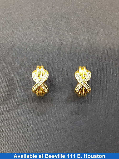 Earrings - Yellow Gold 18k (.750) 7.5 grams