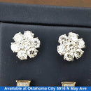 Earrings - White Gold 14k (.585) 2.2 grams