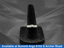 Women's Ring - Solitaire - White Gold 18k (.750) 3.4 grams Size 6