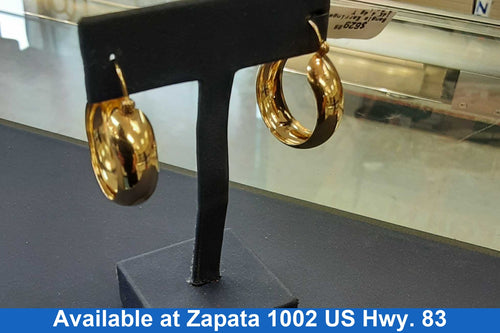 Bangle Earrings - Yellow Gold 14k (.585) 4.4 grams