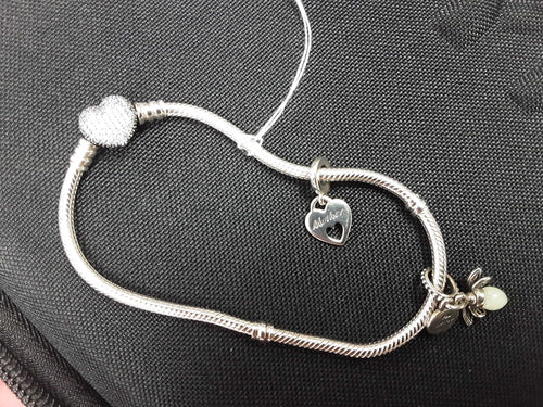 Herringbone Bracelet - Silver 19.2 grams 7 inch
