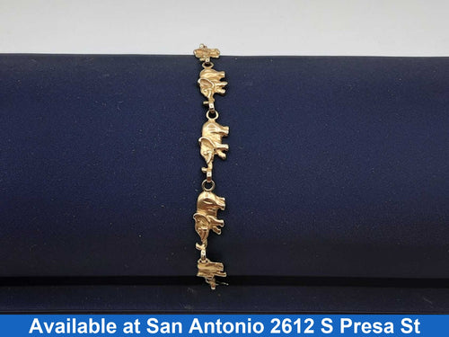 Bracelet - Yellow Gold 14k (.585) 7.2 grams 7 inch