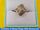 Women's Ring - Yellow Gold 10k (.417) 2.1 grams Size 8.5