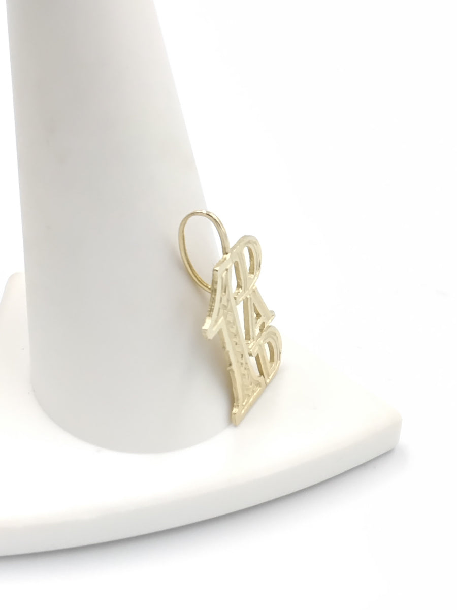 #1 Dad 14k Yellow Gold Pendant (.585) 1 grams