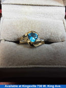 Women's Ring - Yellow Gold 10k (.417) 1.9 grams Size 4.5