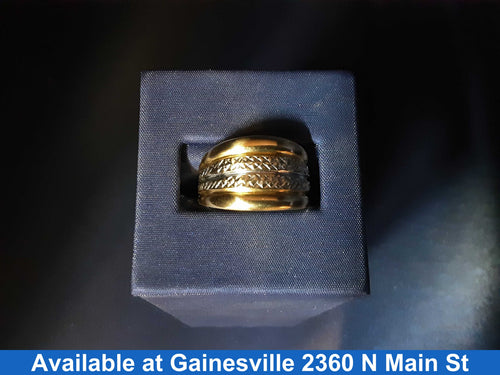 Women's Ring - Yellow Gold 14k (.585) 2.9 grams Size 9