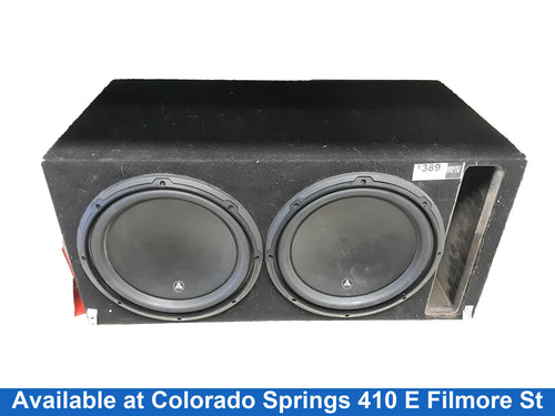 Jl Audio 12w3v3-4 Black Car Sub-Woofer