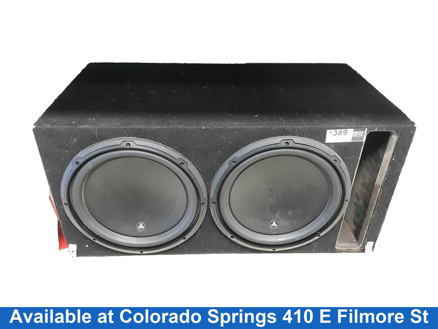 Jl Audio 12w3v3-4 Black Car Sub-Woofer