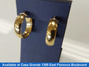Bangle Earring - Yellow Gold 14k (.585) 6.7 grams