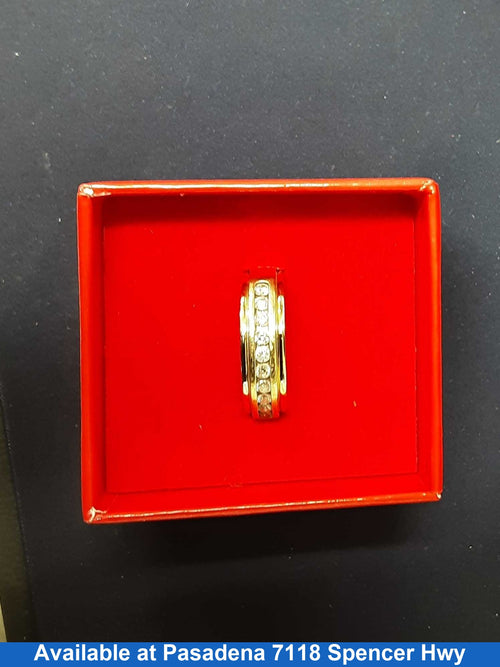 Ring - Wedding Band - Yellow Gold 10k (.417) 4.8 grams Size 20