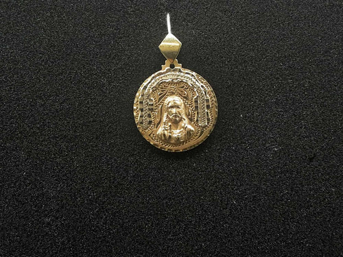 Religious Pendant - Yellow Gold 14k (.585) 10.7 grams