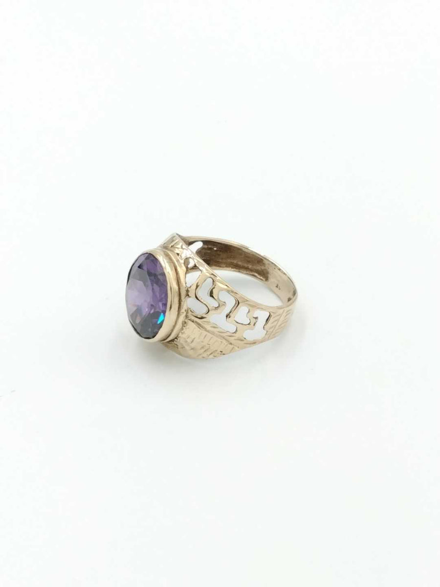 Men's Ring - Yellow Gold 10k (.417) 5.4 grams Size 10