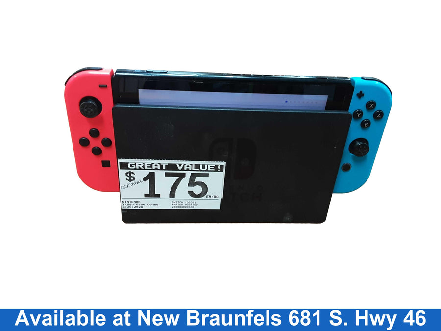 Nintendo Switch (32gb) 32 Gb Black Video Game Console