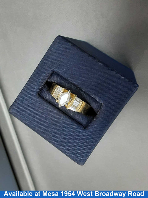 Women's Ring - Yellow Gold 14k (.585) 7 grams Size 20