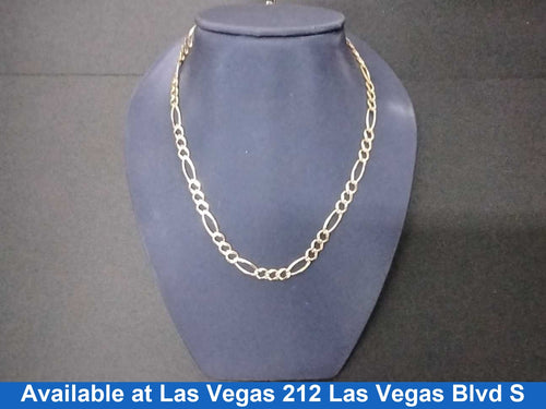 Figaro Chain - Yellow Gold 14k (.585) 16.6 grams 25 inch