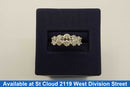 Women's Ring - White Gold 14k (.585) 3.96 grams Size 9.5