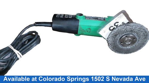 Hitachi G12sr3 Green Corded Grinder