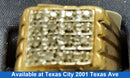 Men's Ring - Yellow Gold 10k (.417) 6 grams Size 10