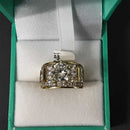 Women's Ring - Yellow Gold 14k (.585) 6.7 grams Size 6