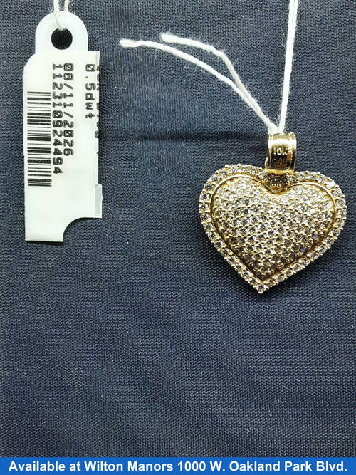 Pendant - Yellow Gold 10k (.417) 2.5 grams