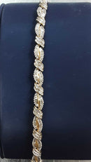 Tennis Bracelet - Yellow Gold 10k (.417) 15.7 grams 8 inch