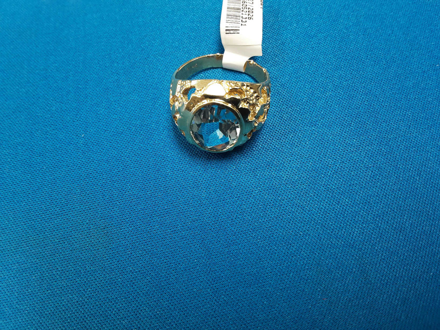 Men's Ring - Yellow Gold 14k (.585) 8.3 grams Size 9.5