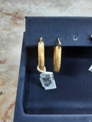Shrimp Earrings - Yellow Gold 18k (.750) 10.7 grams