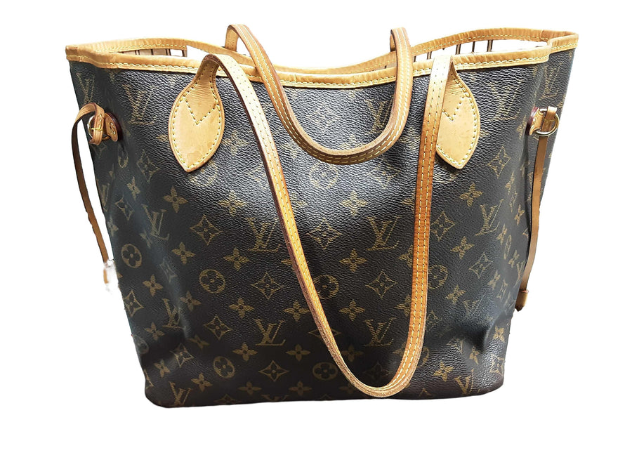 Louis Vuitton Neverfull Mm Brown Purse / Handbag
