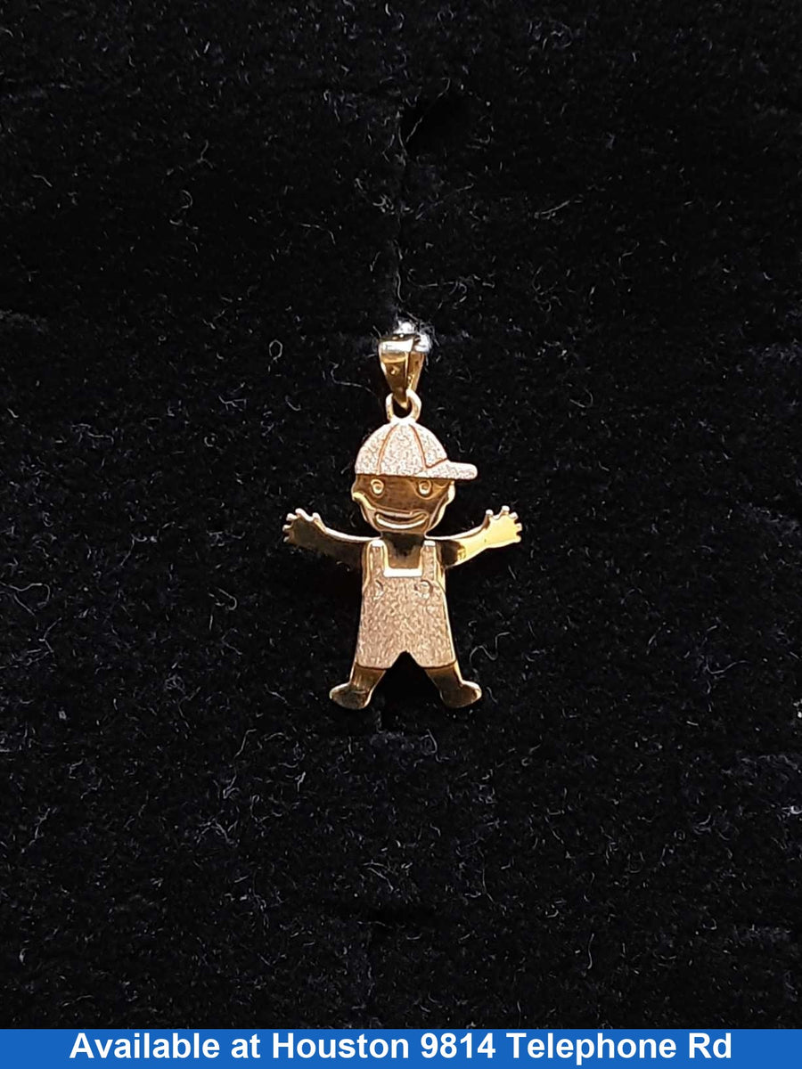 Symbol Pendant - Tricolor Gold 14k (.585) 1 grams