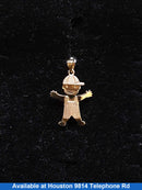 Symbol Pendant - Tricolor Gold 14k (.585) 1 grams