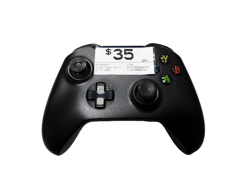 Microsoft 1708 Black Gaming Controller