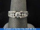 Women's Ring - White Gold 14k (.585) 6.2 grams Size 8