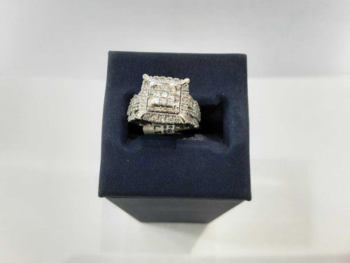 Ring - Engagement Set - White Gold 10k (.417) 5.9 grams Size 8