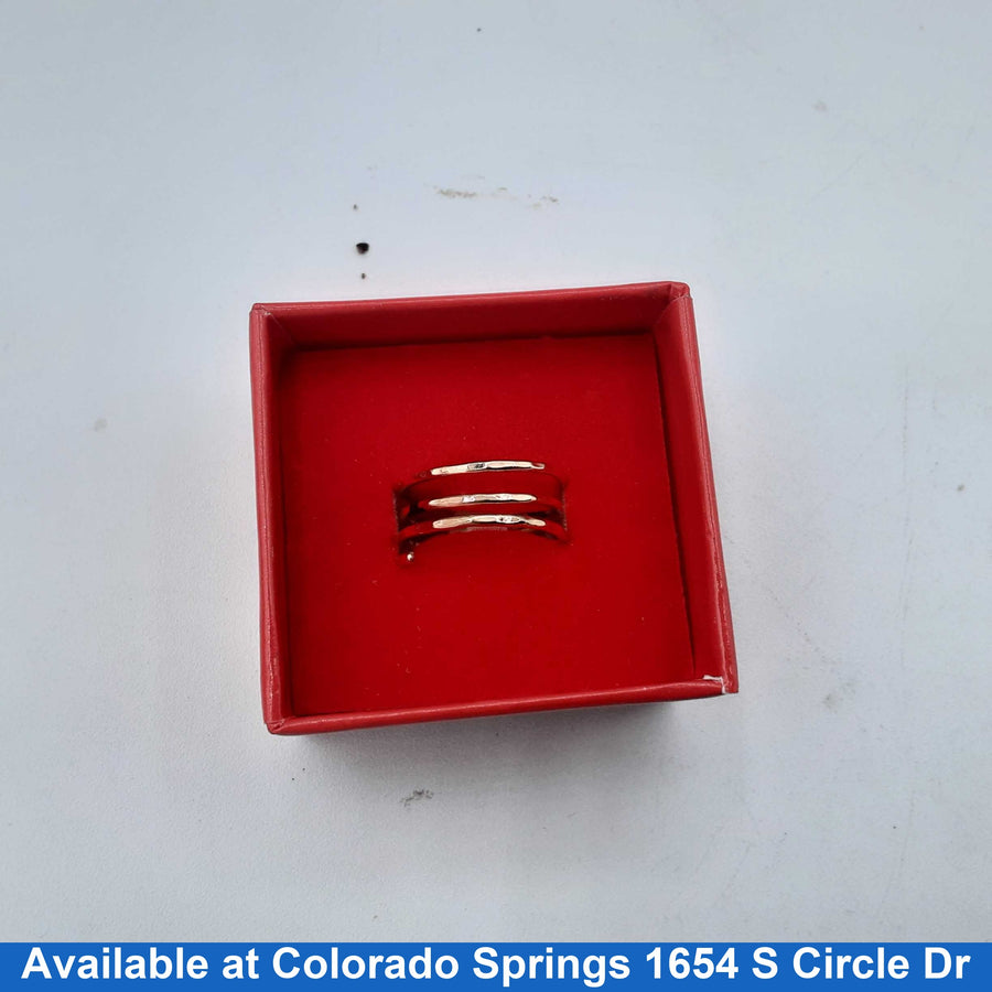 Women's Ring - Yellow Gold 14k (.585) 2.2 grams Size 7